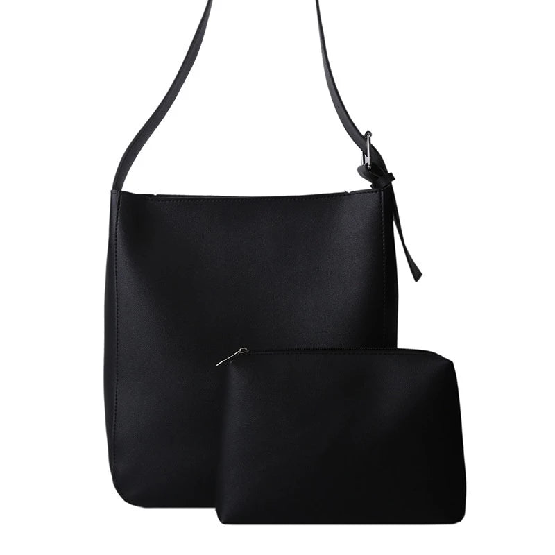 2 IN 1 Retro Bucket Bag
