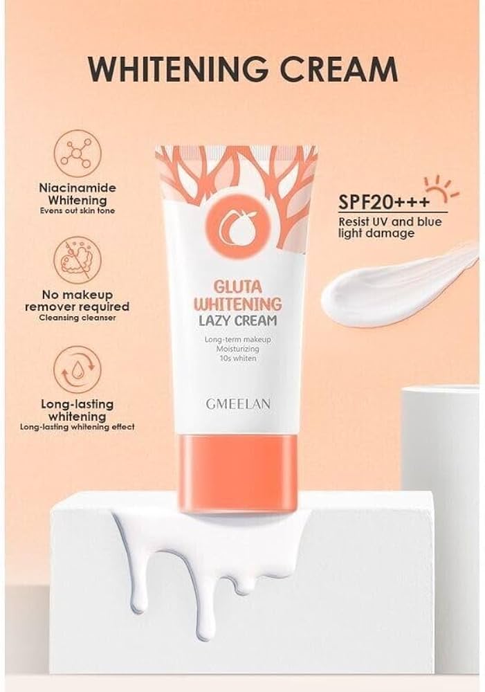 GMEELAN ORANGE EXFOLIATING GEL AND LAZY CREAM