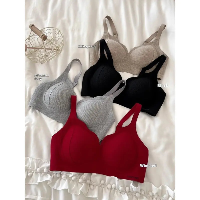 Seamless Push Up Anti-Sagging Bra β Wire-Free Comfort & Natural Lift