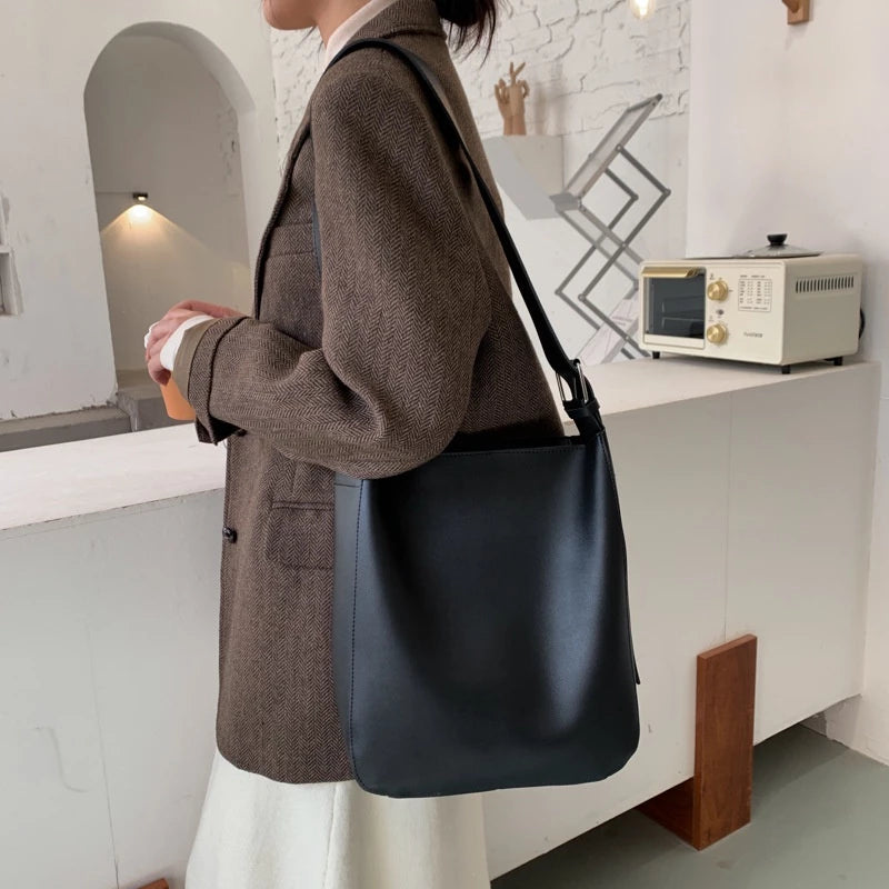 2 IN 1 Retro Bucket Bag
