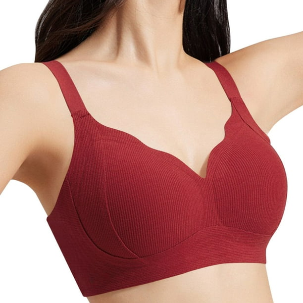 Seamless Push Up Anti-Sagging Bra β Wire-Free Comfort & Natural Lift