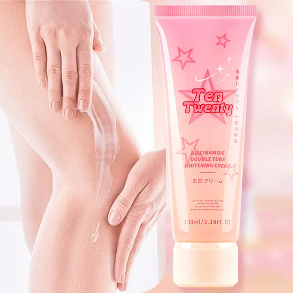 TEN TWENTY 2IN1 Double Tube Niacinamide Whitening Cream