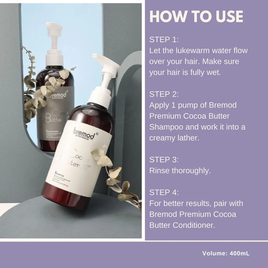 TRENDING BUY TAKE 1 BREMOD COCOA BUTTER SHAMPOO AND CONDITIONER