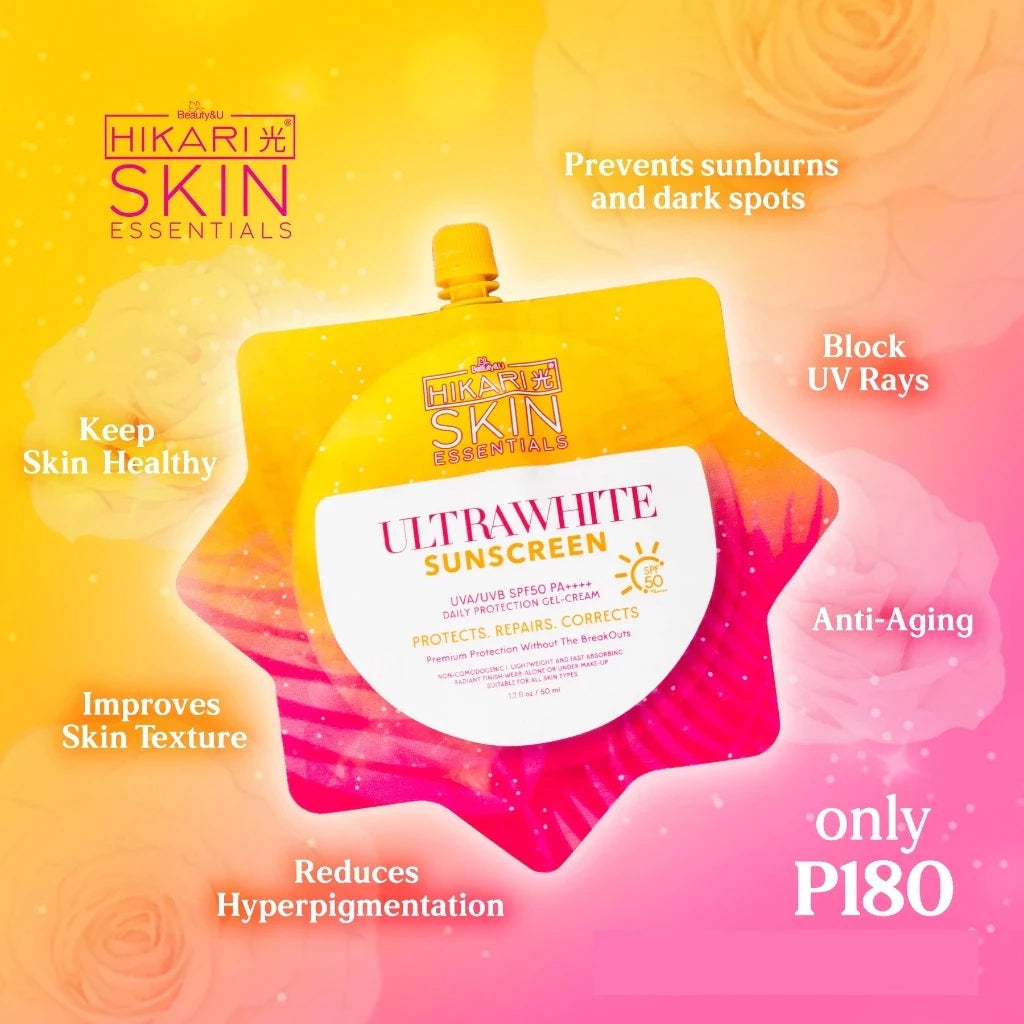 HIKARI Ultrawhite Sunscreen SPF50 PA++++