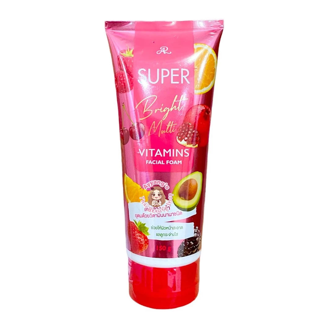 AR Super Bright Multi Vitamins Facial Foam 150g (Made in Thailand)