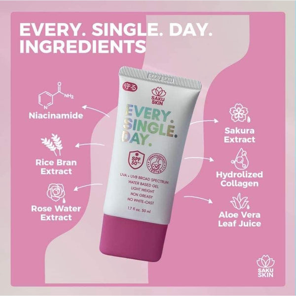 SAKU SKIN Every Single Day Sunscreen