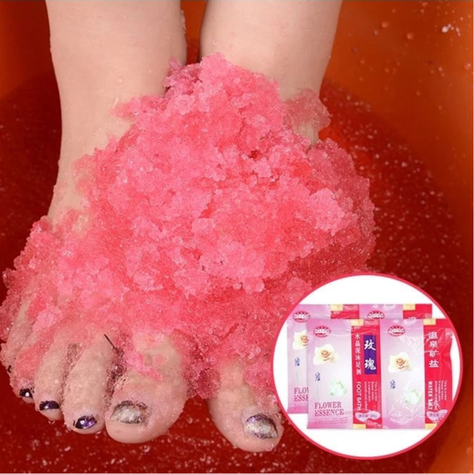 BUY 1 GET 2! Crystal Mud Foot Bath Jelly Salt for Foot Spa