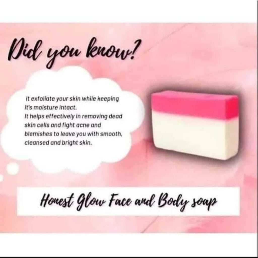 Honest Glow Glass Skin Soap 125 Grams