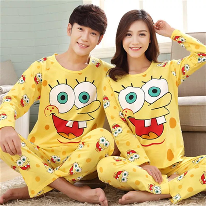 Couple Terno Long Sleeve Pajama