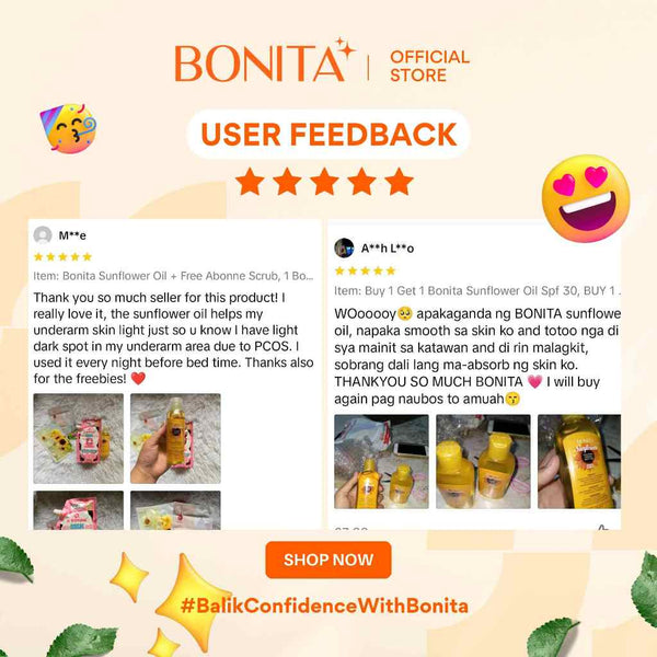 BONITA SUNFLOWER OIL SPF 30 COLLAGEN FIRMING 100ML