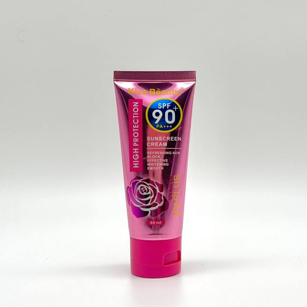Kiss Beauty SPF90+++ Sunscreen Cream High Protection UV PLUS 60ml