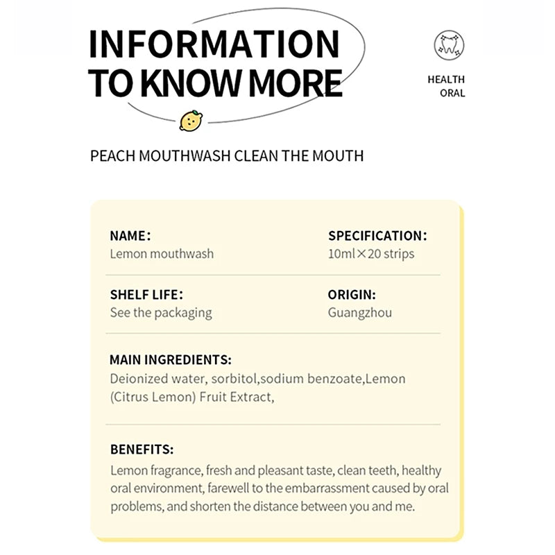 SADOER Fruit Mouthwash