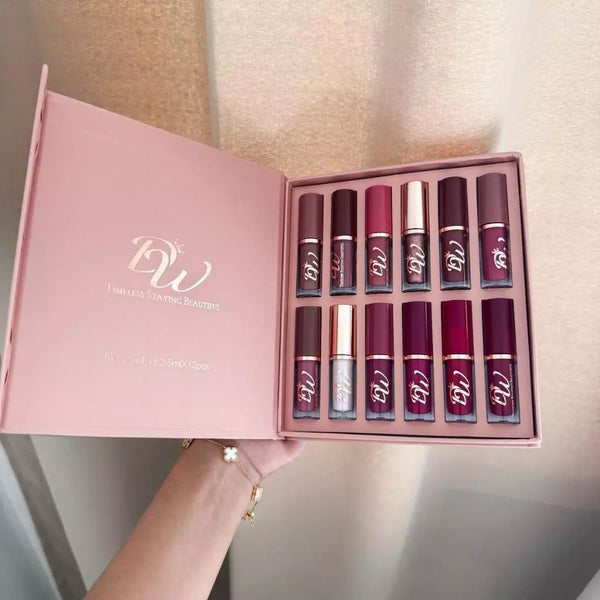 DW 12in1 Matte Lip Gloss Set