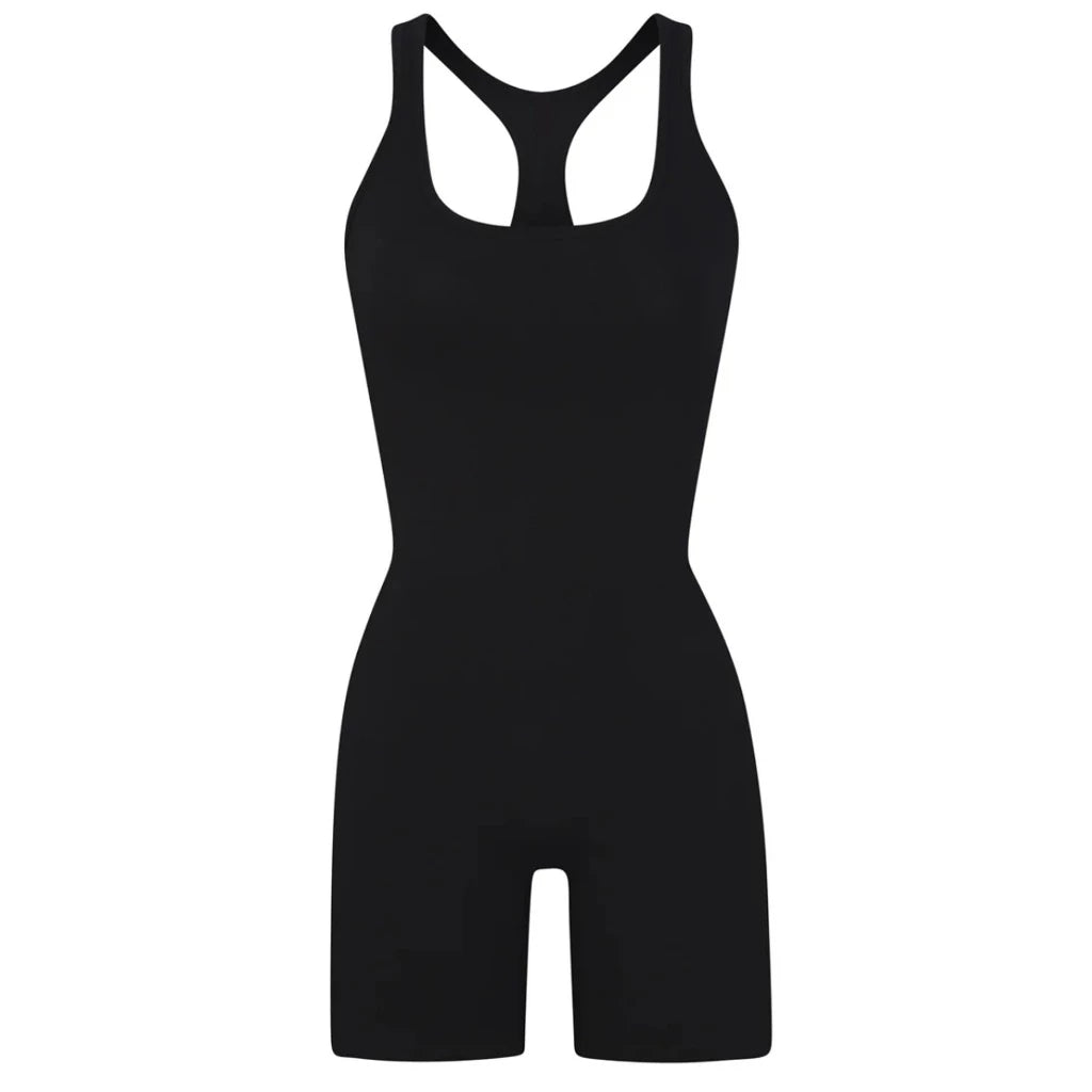 Women’s Seamless Open Back Jumpsuit Fitness Wear