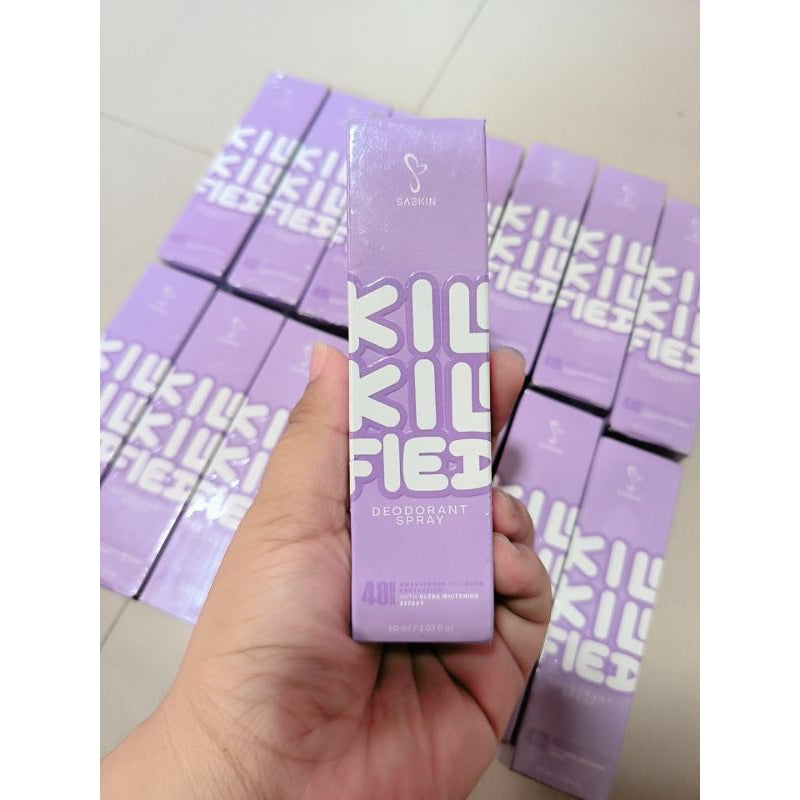 SASKIN KILI KILI FIED DEODORANT SPRAY 60ML