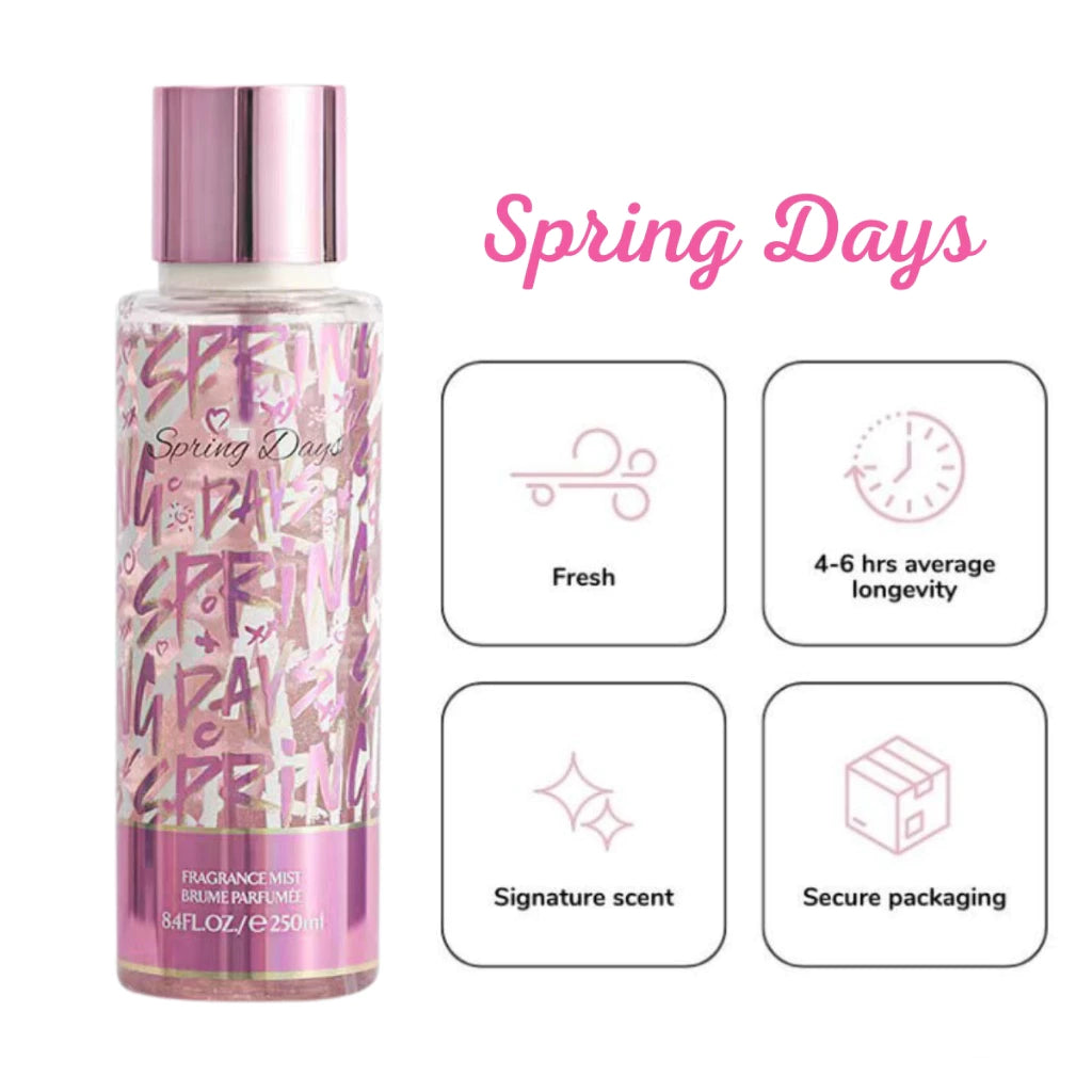 DREAM STAR Body Mist Perfume - Shimmer Edition