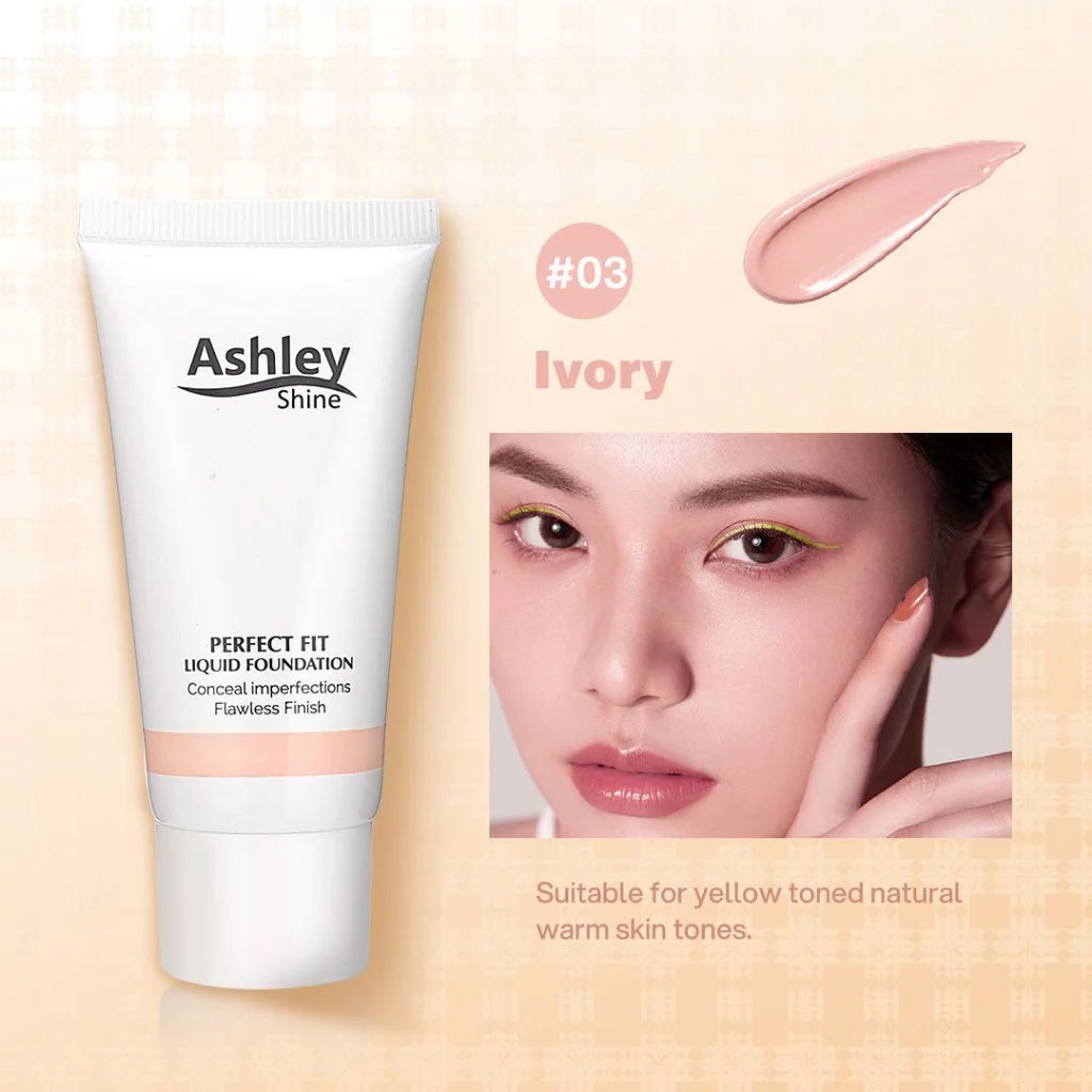 Ashley Shine Perfect Fit Liquid Foundation 30ml