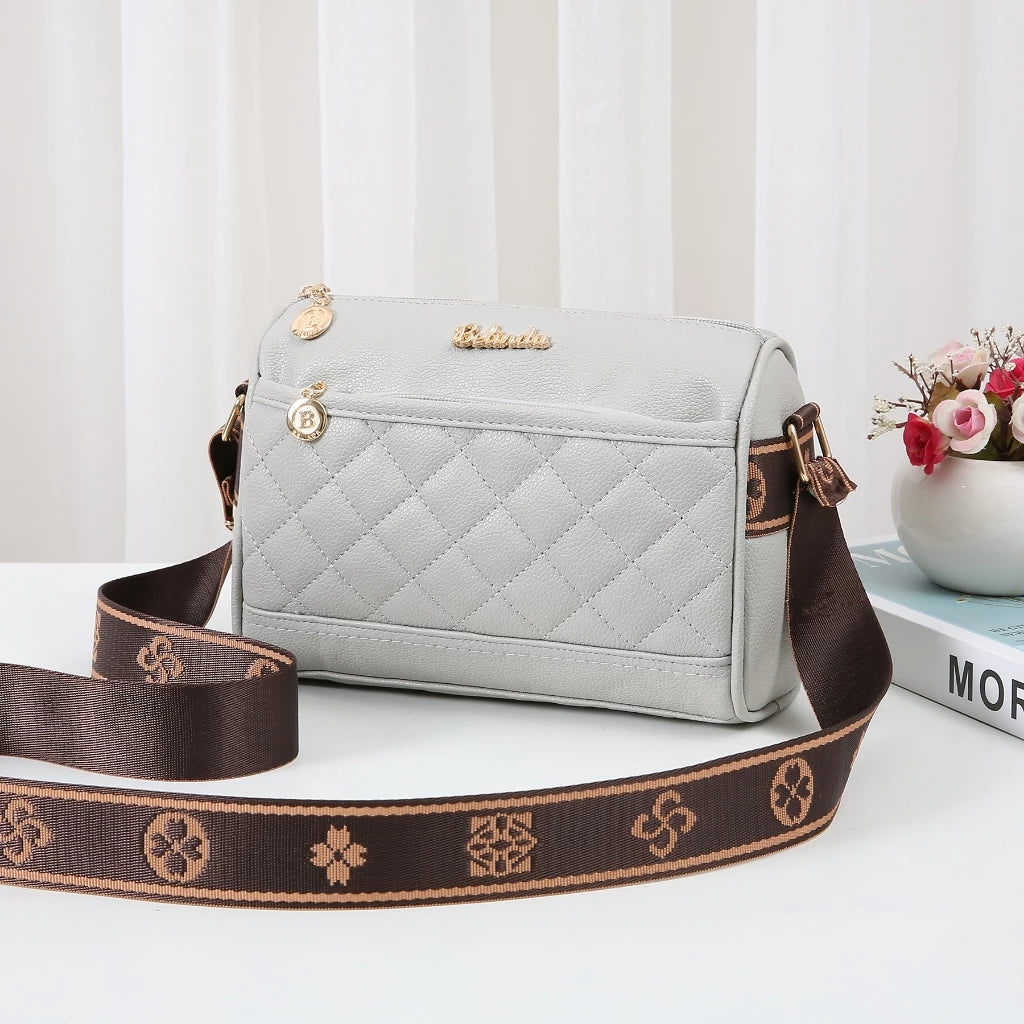 Wide Shoulder Strap Pillow Bag