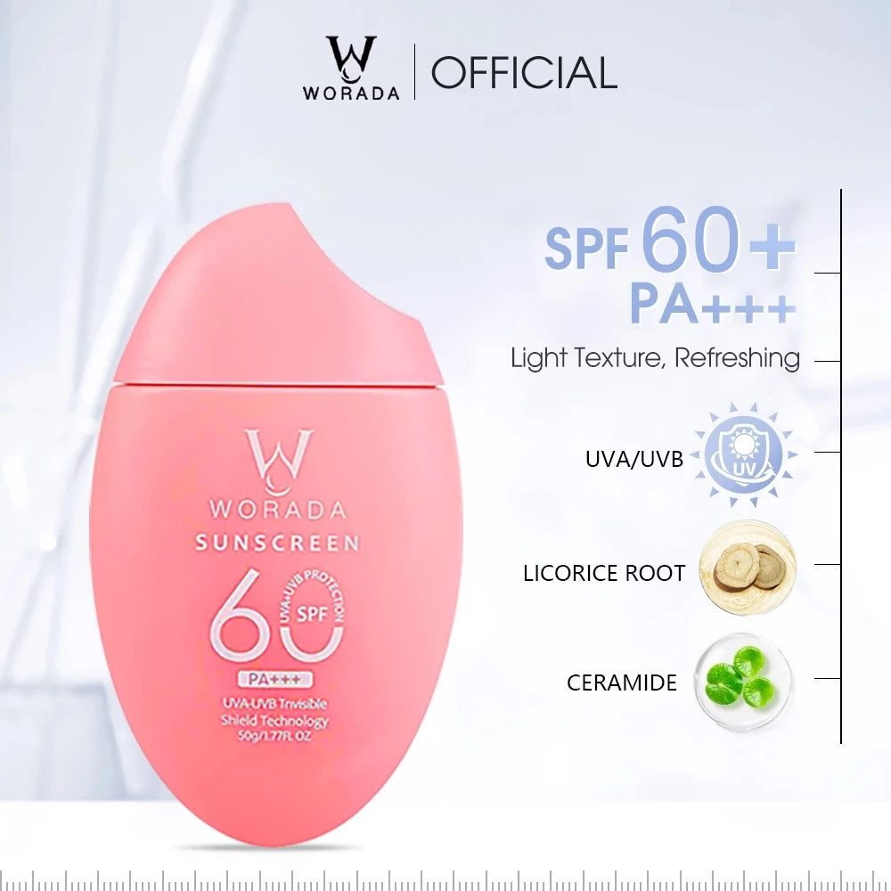 BUY 1 TAKE 1 | WORADA Facial Sunscreen SPF60 PA+++