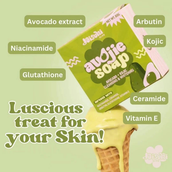Daisuki Skin | Avojie Soap | Avocado+Kojic Soap | Whitening Soap