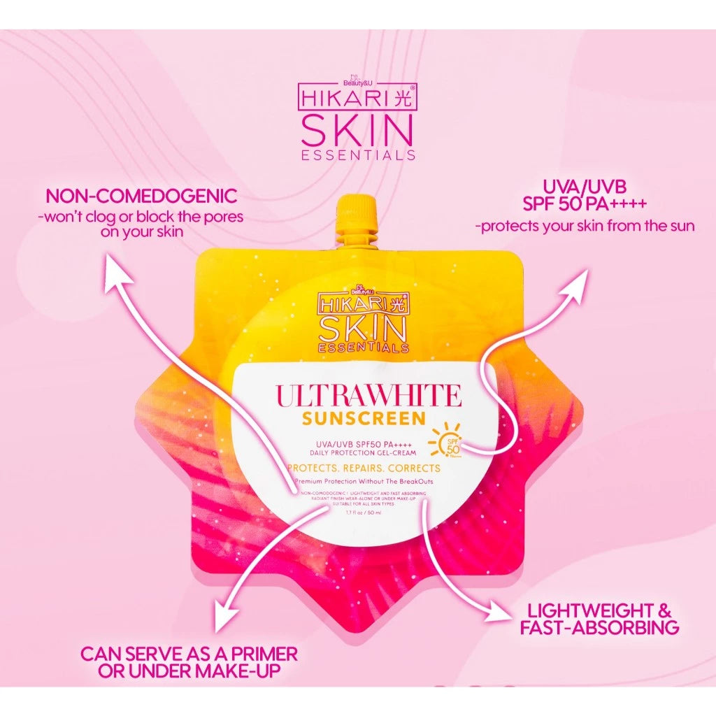 HIKARI Ultrawhite Sunscreen SPF50 PA++++