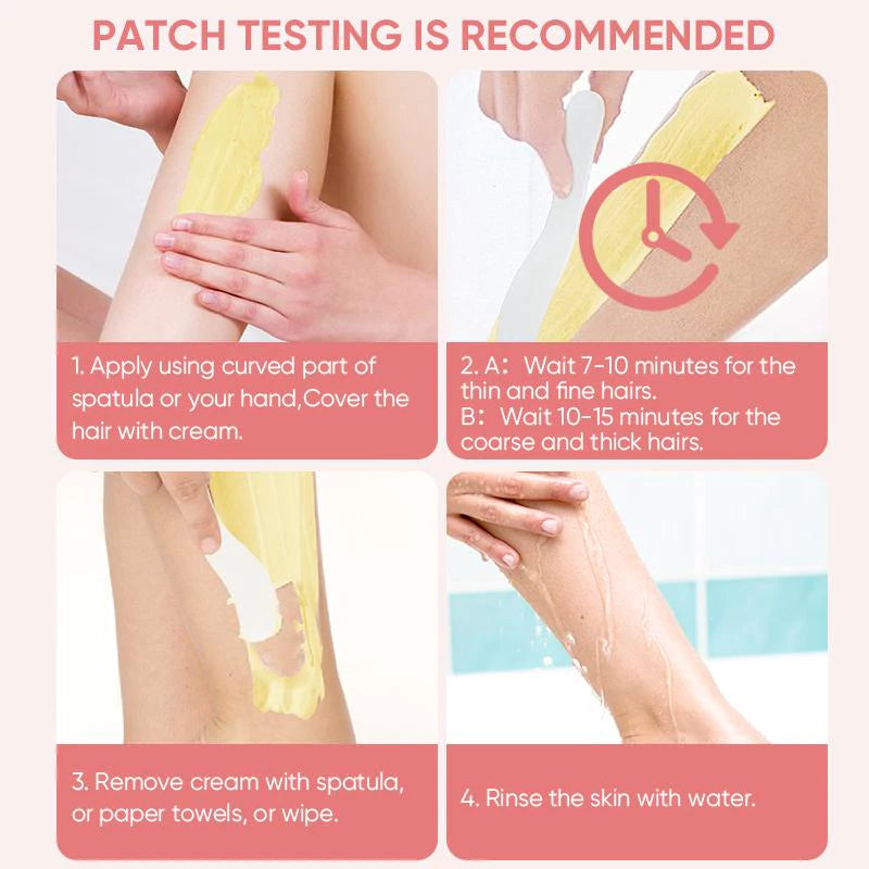 SALUDENT Hair Removal Cream Bundle