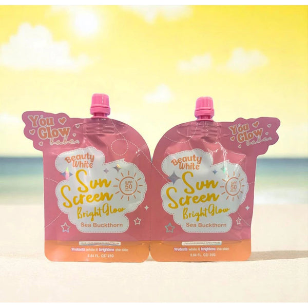 YOU GLOW BABE Beauty White Sunscreen Bright Glow SPF50 PA+++