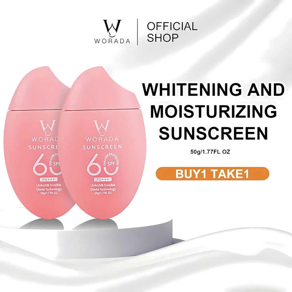 BUY 1 TAKE 1 | WORADA Facial Sunscreen SPF60 PA+++