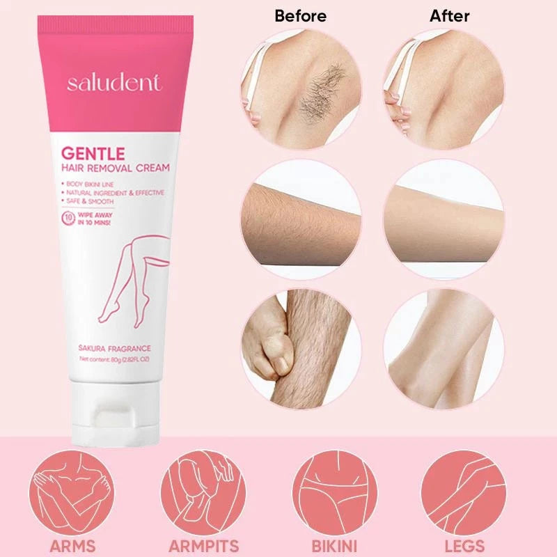 SALUDENT Hair Removal Cream Bundle
