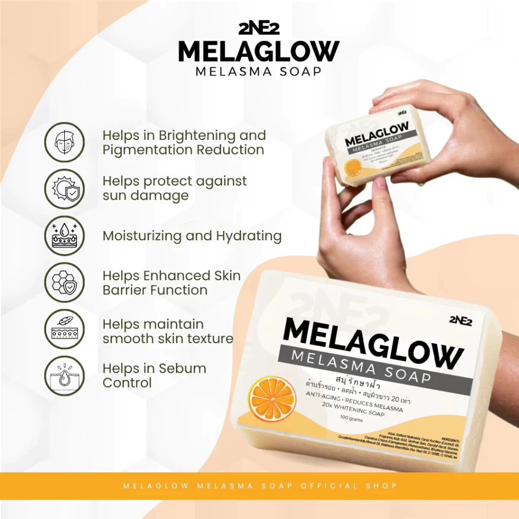 2NE2 Thailand Melaglow Melasma Soap