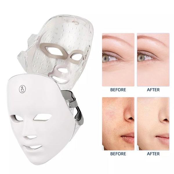 7 Color LED Face Light Therapy Mask