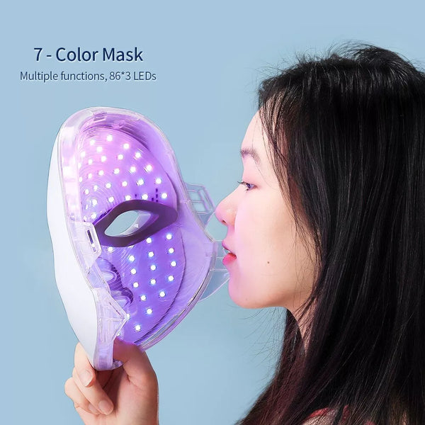 7 Color LED Face Light Therapy Mask