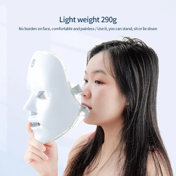 7 Color LED Face Light Therapy Mask