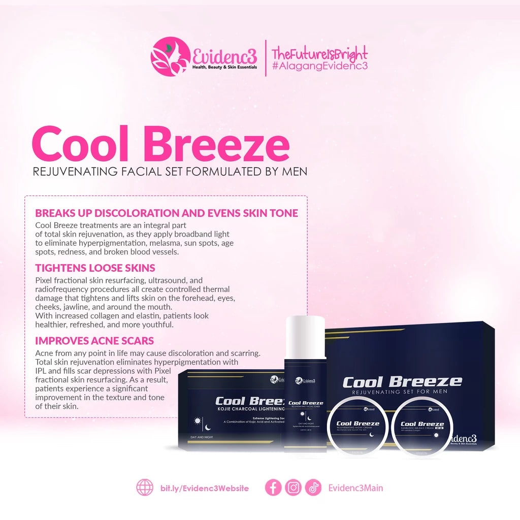 EVIDENC3 Cool Breeze Rejuvenating Set For Men