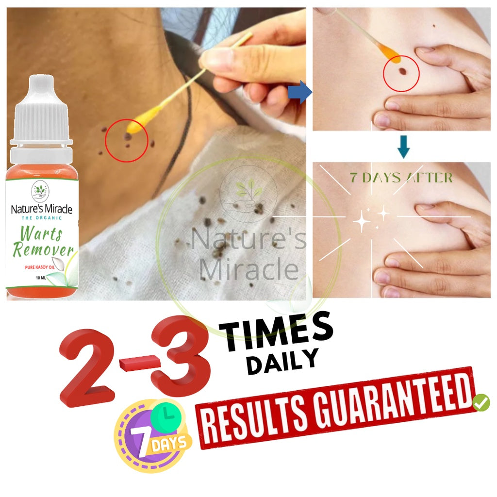Nature's Miracle The Organic Warts Remover