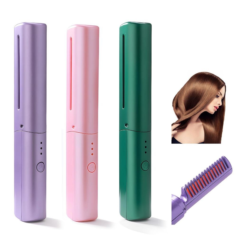 Portable Hair Straightener Comb