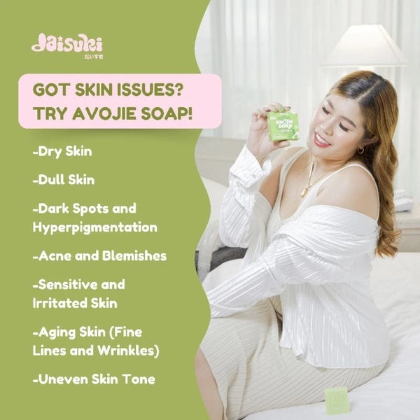 Daisuki Skin | Avojie Soap | Avocado+Kojic Soap | Whitening Soap