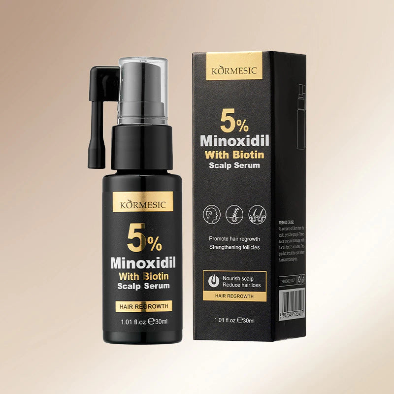 KORMESIC Minoxidil 5% with Biotin Scalp Serum 30ml