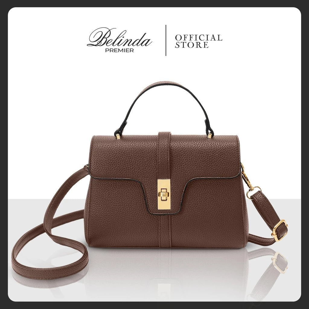 Prestige Classic Structured Top-Handle Bag