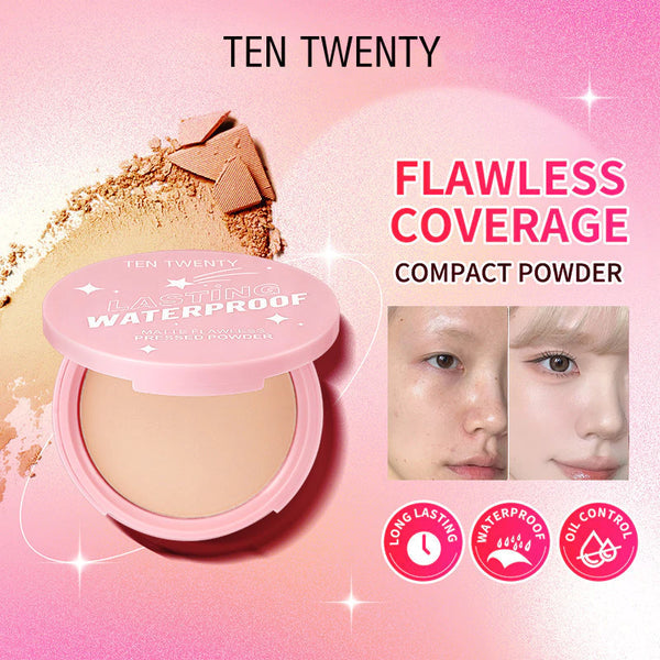 TEN TWENTY Oil Control Waterproof Matte Face Powder