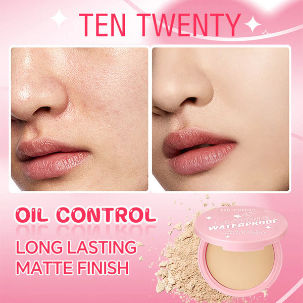 TEN TWENTY Oil Control Waterproof Matte Face Powder
