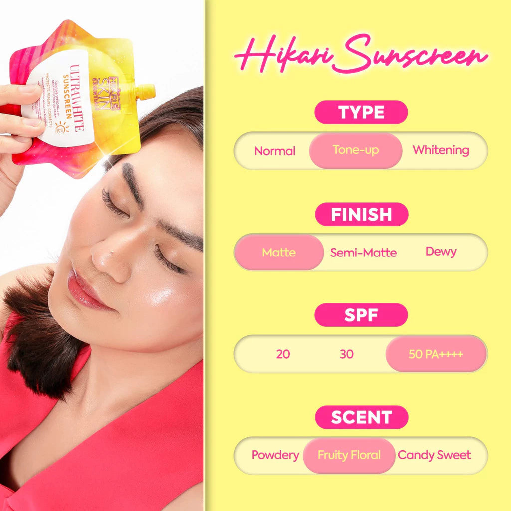 HIKARI Ultrawhite Sunscreen SPF50 PA++++