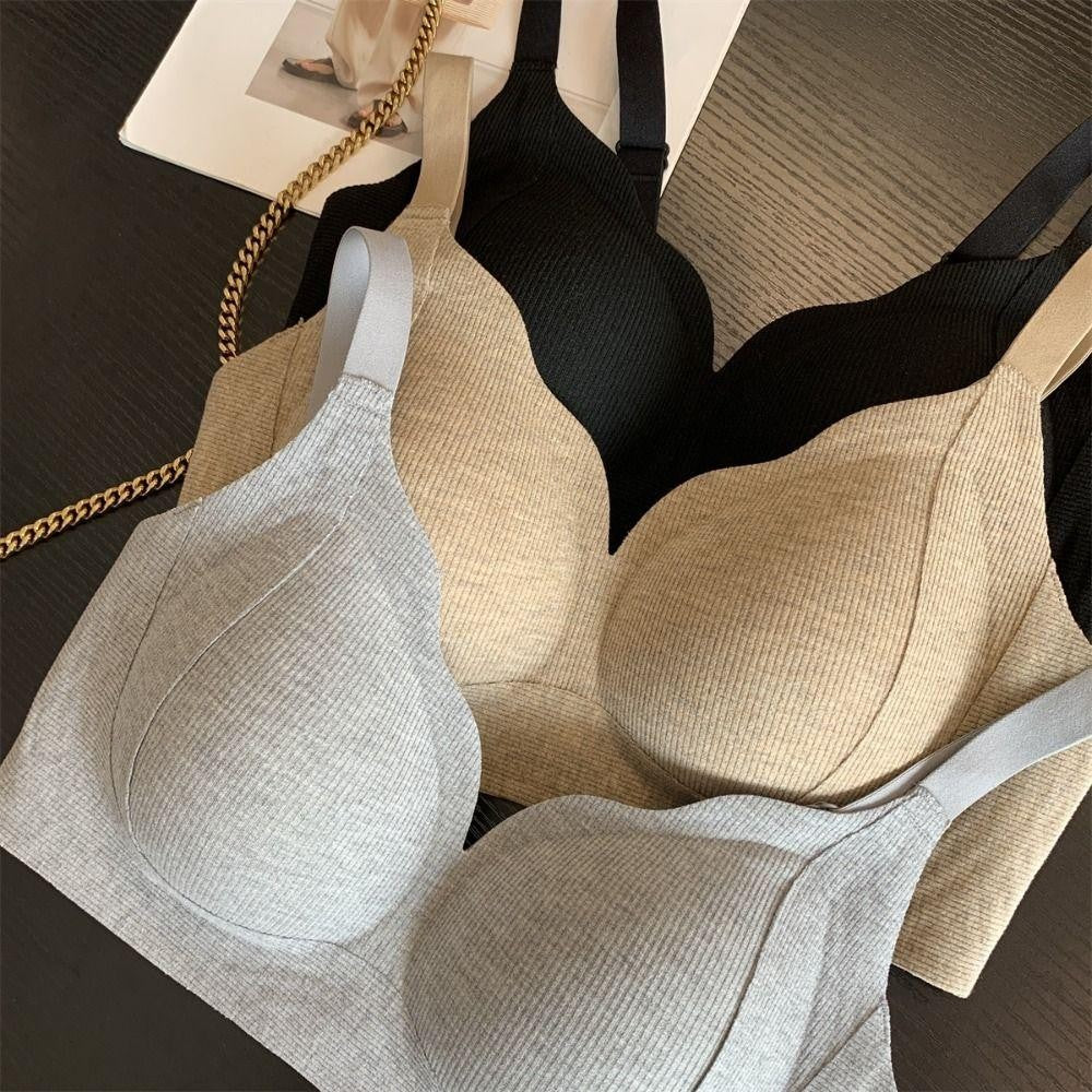 Seamless Push Up Anti-Sagging Bra β Wire-Free Comfort & Natural Lift