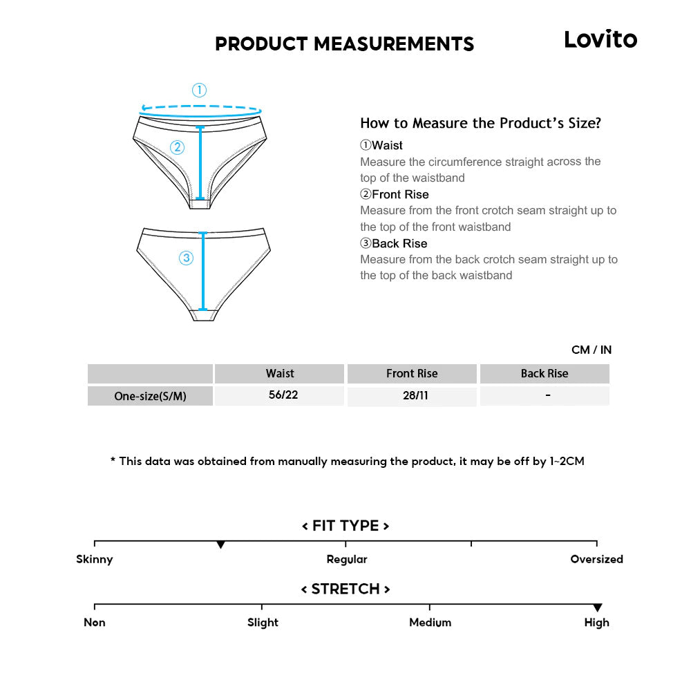 5PCS Antibacterial Hip Lifting Stretch Panty Bow Design