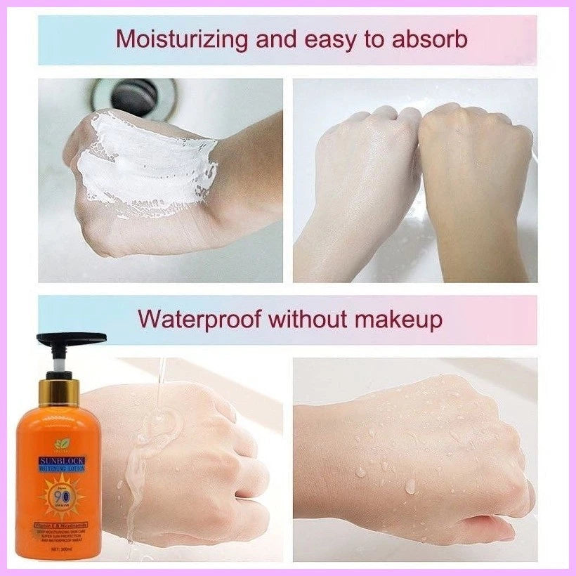 VELLSAR Sunblock Whitening Lotion with SPF 90