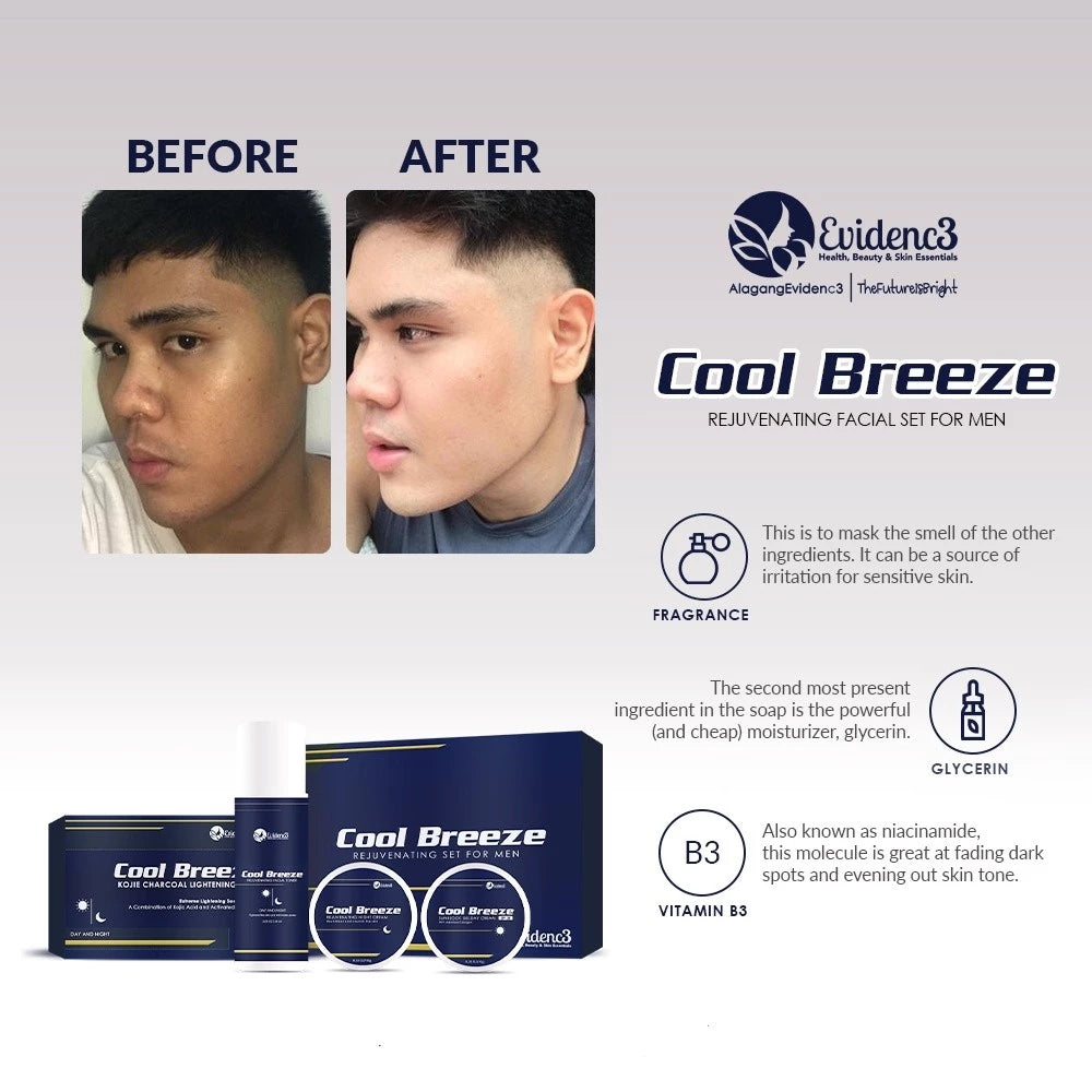 EVIDENC3 Cool Breeze Rejuvenating Set For Men