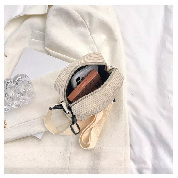 Corduroy Sling Bag