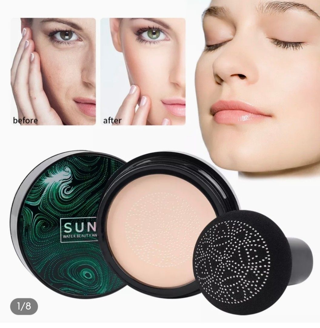 ORIGINAL! BUY 1 GET 1 SUNISA New Mushroom Headskin Moisturizing Foundation