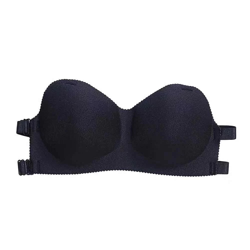 Seamless Strapless Push Up Backless Bra