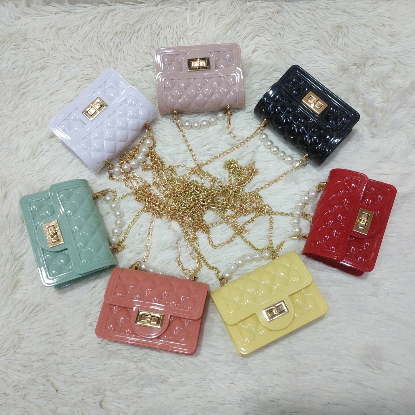 Cute Mini Fashion Jelly Bag for Kids
